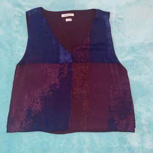 Multicolor V Neck Babaton Blouse